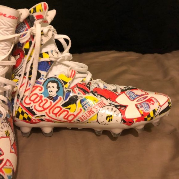 Under armour highlight MC Maryland cleats Size 8.5 - Picture 5 of 5
